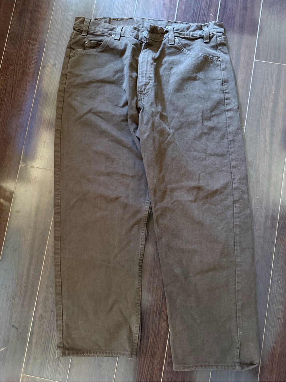 Levi’s orange tab 565 loose fit brown